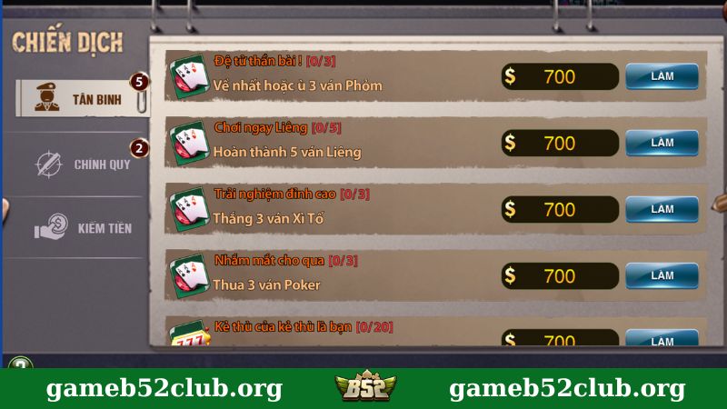 Khuyến mãi cực khủng tại B52 Club